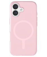 iPhone 17 uyumlu pembe Uniq Clario Magsafe kılıf.