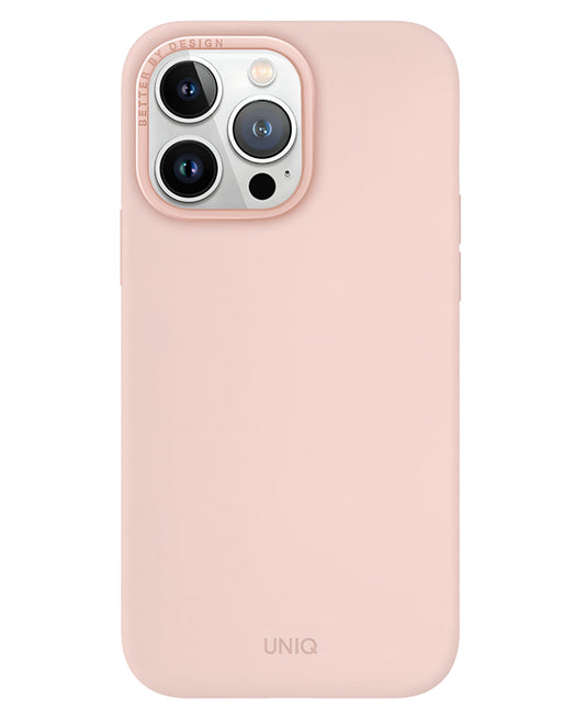 Uniq iPhone 14 Pro Max Uyumlu Lino Hue Magsafe Silikon Kılıf