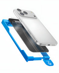iPhone 17 Serisi Uyumlu Uniq Optix Exofit Applicator Hayalet Cam Ekran Koruyucu