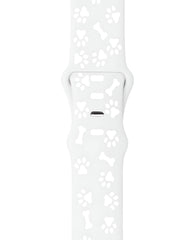 Apple Watch Uyumlu Pati Desenli Pawsense Silikon Loop Kordon