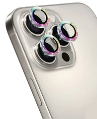 iPhone 16 Pro / Pro Max Uyumlu Keephone Maria Simli Kamera Lens Koruyucu