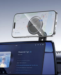Hoco H93 Stabil Manyetik 360 Dönebilir Yapışkanlı Magsafe Araç Telefon Tutucu