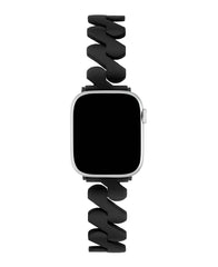 Apple Watch Uyumlu Metal Paslanmaz Celik Helix Loop Kordon