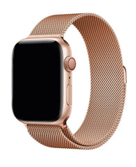 Apple Watch Uyumlu Metal Paslanmaz Çelik Milano Loop Kordon