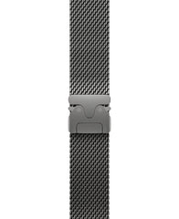 Apple Watch Uyumlu Metal Hasır Paslanmaz Çelik Amares Loop Kordon