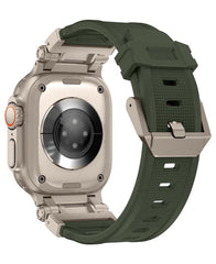Metal Tokalı Silikon Rugged Loop Kordon
