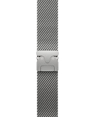 Apple Watch Uyumlu Metal Hasır Paslanmaz Çelik Amares Loop Kordon