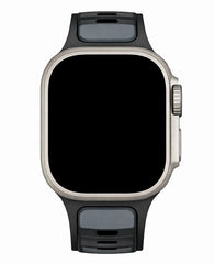 Apple Watch Uyumlu Çift Renk Silikon Twinpair Loop Kordon