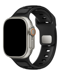 Apple Watch Uyumlu Çift Renk Silikon Twinpair Loop Kordon