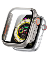 Apple Watch Ultra Dönüştürücü Kasa ve Ekran Koruyucu - Titanyum - Strapg