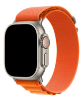 Apple Watch Uyumlu Alpine Loop Kordon - Turuncu - Strapg