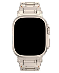 Apple Watch Uyumlu Armor Bakla Paslanmaz Çelik Metal Loop Kordon - Strapg