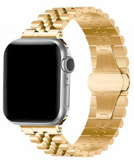 Apple Watch Uyumlu Metal Paslanmaz Celik Jubilee Loop Kordon