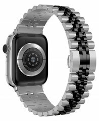 Apple Watch Uyumlu Metal Paslanmaz Celik Jubilee Loop Kordon