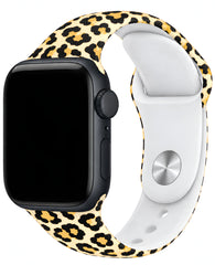 Apple Watch Uyumlu Desenli Spor Silikon Loop Kordon