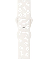 Apple Watch Uyumlu Pati Desenli Pawsense Silikon Loop Kordon