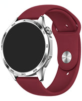 Huawei Watch GT GT2 GT3 GT4 GT5 GT6 GT7 Pro Se Elite 46mm Uyumlu 22mm Spor Silikon Kordon