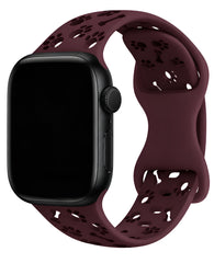 Apple Watch Uyumlu Pati Desenli Pawsense Silikon Loop Kordon