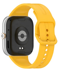 Xiaomi Redmi Watch 6 Active / 6 Lite - Redmi Watch 4/5/6 - Smart Band 10 Pro / 9 Pro / 8 Pro Uyumlu Uyumlu Tokalı Silikon Kordon