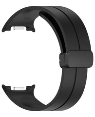 Samsung Galaxy Watch 8 9 40mm / 44mm - Watch 8 Classic 46mm Uyumlu Manyetik Tokalı Silikon Kordon