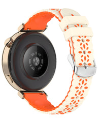 Huawei Watch GT4 / GT5 / GT6 41mm Uyumlu 18mm Tokalı Silikon Kordon