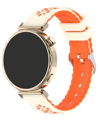 Huawei Watch GT4 / GT5 / GT6 41mm Uyumlu 18mm Tokalı Silikon Kordon