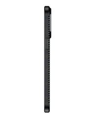 iPhone 15 Uyumlu Karbon Silikon Kılıf - Siyah - Strapg