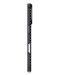iPhone 16 Plus Uyumlu Karbon Silikon Kılıf - Siyah - Strapg