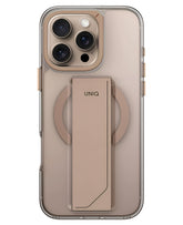 iPhone 16 Pro Max Uyumlu Uniq Heldro Max Magsafe Standlı Kılıf - Kraft - Strapg