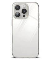 iPhone 16 Pro Uyumlu Sararmaz Sert Şeffaf Kılıf - Şeffaf - Strapg