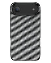 iPhone 17 Air Uyumlu Karbon Silikon Kılıf - Siyah - Strapg