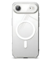 iPhone 17 Air Uyumlu Sararmaz Sert Şeffaf Magsafe Kılıf - Şeffaf - Strapg