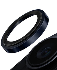 iPhone 15 Pro / Pro Max Uyumlu Uniq Optix Çelik Çerçeveli Safir Kamera Lens Koruyucu
