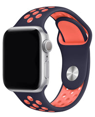 Apple Watch Uyumlu Delikli Spor Silikon Trou Loop Kordon