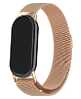 Xiaomi Mi Band 8 / 9 / 10 Uyumlu Metal Paslanmaz Çelik Kordon