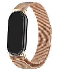 Xiaomi Mi Band 8 / 9 / 10 Uyumlu Metal Paslanmaz Çelik Kordon