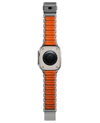 Apple Watch Uyumlu Metal Paslanmaz Celik Orion Loop Kordon