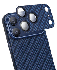 iPhone 17 Pro / Pro Max Uyumlu Keephone Kevlar Robin Kamera Lens Koruyucu