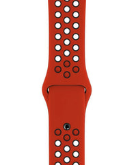 Apple Watch Uyumlu Delikli Spor Silikon Trou Loop Kordon
