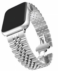 Apple Watch Uyumlu Metal Paslanmaz Celik Jubilee Loop Kordon