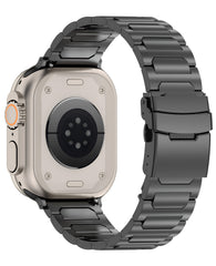 Apple Watch Uyumlu Tokalı Titanyum Kordon