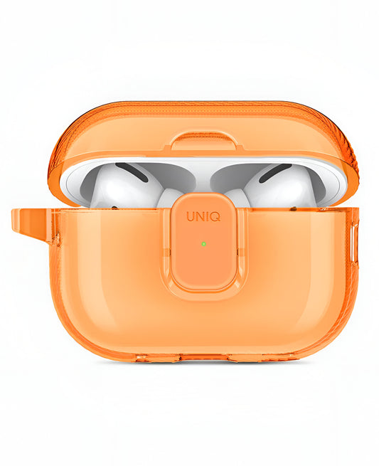 Uniq Airpods Uyumlu Glase Pro Kilitli Kılıf