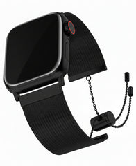Apple Watch Uyumlu Metal Paslanmaz Çelik Roppel Loop Kordon