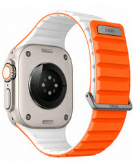 Apple Watch Uyumlu Uniq Revix Evo Reversible Manyetik Silikon Kordon