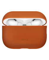 Uniq Airpods Uyumlu Lino Silikon Kılıf - Turuncu - Strapg