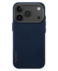 Uniq iPhone 17 Pro Uyumlu Keva Edge Slim Aramid Fiber Magsafe Kılıf - Lacivert - Strapg