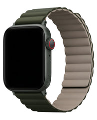 Uniq Apple Watch Uyumlu Revix Reversible Manyetik Silikon Kordon