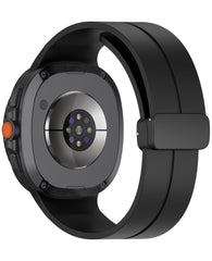 Samsung Galaxy Watch 8 9 40mm / 44mm - Watch 8 Classic 46mm Uyumlu Manyetik Tokalı Silikon Kordon