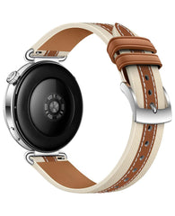 Huawei Gt 6 41mm / Huawei Gt 5 41mm / Huawei Gt 4 41mm Uyumlu 18mm Tokalı Deri Kordon