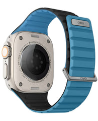 Apple Watch Uyumlu Uniq Revix Evo Reversible Manyetik Silikon Kordon